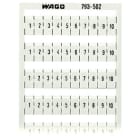 WAGO - WMB-Beschriftungskarte, bedruckt, weiß, 1 - 10