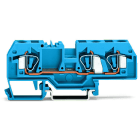 WAGO - 3-Leiter-Durchgangsklemme, 6mm², für Anwendungen Ex i geeignet, blau