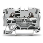WAGO - 2-Leiter-Durchgangsklemme, 4mm², für Anwendungen Ex e II geeignet, grau
