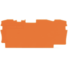 WAGO - Abschluss- und Zwischenplatte, 1mm dick, orange