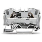 WAGO - 2-Leiter-Durchgangsklemme, 6mm², für Anwendungen Ex e II geeignet, grau