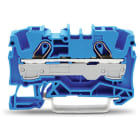 WAGO - 2-Leiter-Durchgangsklemme, 6mm², für Anwendungen Ex e II u. Ex i geeignet, blau