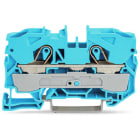 WAGO - 2-Leiter-Durchgangsklemme, 10mm², für Anwendungen Ex e II u. Ex i geeignet, blau