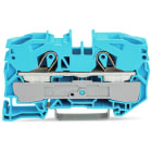 WAGO - 2-Leiter-Durchgangsklemme, 16mm², für Anwendungen Ex e II u. Ex i geeignet, blau