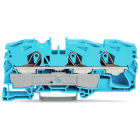 WAGO - 3-Leiter-Durchgangsklemme, 16mm², für Anwendungen Ex e II u. Ex i geeignet, blau