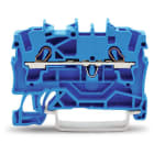 WAGO - 2-Leiter-Durchgangsklemme, 2,5mm², für Anwendungen Ex e II u. Ex i geeignet, blau