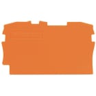 WAGO - Abschluss- und Zwischenplatte, 0,8mm dick, orange