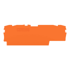 WAGO - Abschluss- und Zwischenplatte, 1mm dick, orange