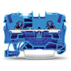 WAGO - 2-Leiter-Durchgangsklemme, 4mm², für Anwendungen Ex e II u. Ex i geeignet, blau