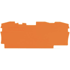 WAGO - Abschluss- und Zwischenplatte, 1mm dick, orange
