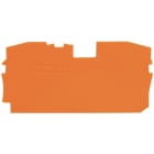 WAGO - Abschluss- und Zwischenplatte, 1mm dick, orange