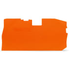 WAGO - Abschluss- und Zwischenplatte, 1mm dick, orange