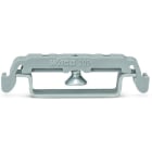 WAGO - Montagefuß, an Klemmen mit Befestigungsflansch anschraubbar, 6, 4mm, grau