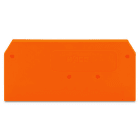 WAGO - Abschluss- und Zwischenplatte, 2mm dick, orange