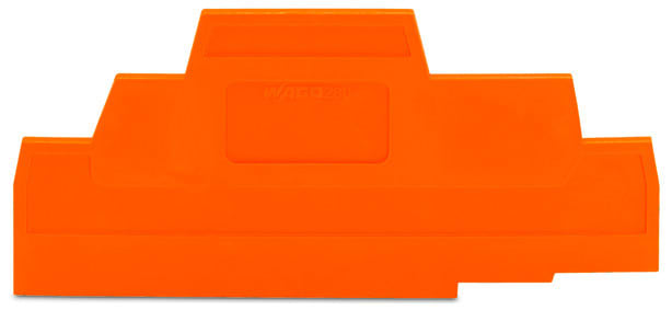 WAGO - Abschluss- und Zwischenplatte, 2,5mm dick, orange