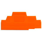 WAGO - Abschluss- und Zwischenplatte, 2,5mm dick, orange