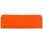 WAGO - Abschluss- und Zwischenplatte, 2,5mm dick, orange