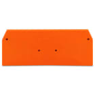 WAGO - Abschluss- und Zwischenplatte, 2,5mm dick, orange