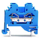 WAGO - 2-Leiter-Durchgangsklemme, 4mm², für Anwendungen Ex i geeignet, blau