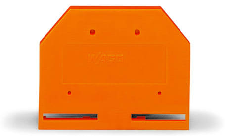 WAGO - Abschluss- und Zwischenplatte, 3mm dick, orange