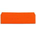 WAGO - Abschluss- und Zwischenplatte, 2,5mm dick, orange
