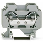 WAGO - 2-Leiter-Durchgangsklemme, 16mm², seitliche Beschriftungsaufnahmen, blau