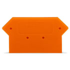 WAGO - Abschluss- und Zwischenplatte, 2,5mm dick, orange