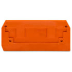 WAGO - Abschluss- und Zwischenplatte, 2,5mm dick, orange