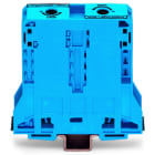 WAGO - 2-Leiter-Durchgangsklemme, 95mm², seitliche Beschriftungsaufnahmen, blau