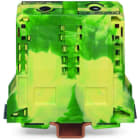 WAGO - 2-Leiter-Schutzleiterklemme, 95mm², seitliche Beschriftungsaufnahmen, grün-gelb