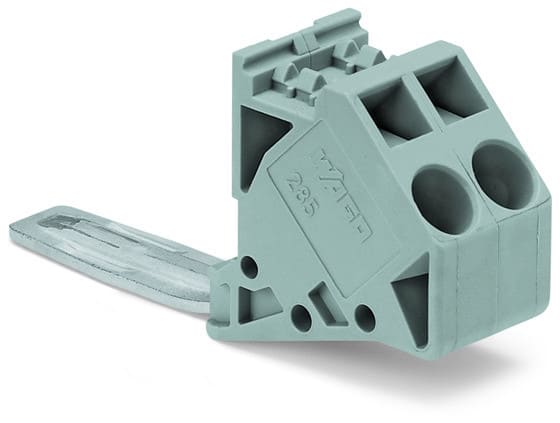 WAGO - Potentialabgriff, für Hochstromklemmen 50mm², Modulbreite 16mm, grau
