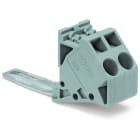 WAGO - Potentialabgriff, für Hochstromklemmen 50mm², Modulbreite 16mm, grau