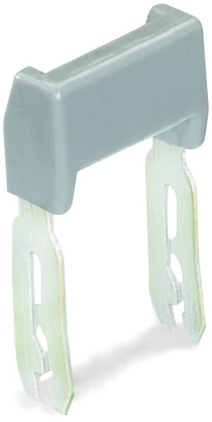 WAGO - Schachtelbrücker, von 1 auf 7, isoliert, grau