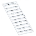 WAGO - WMB-Beschriftungskarte, bedruckt, weiß, L1,L2,L3,N,PE,L1,L2,L3,N,PE
