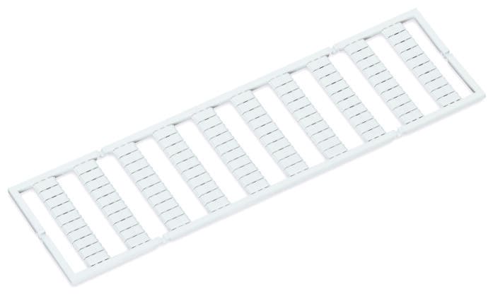WAGO - WMB-Beschriftungskarte, unbedruckt, für Klemmenbreite 5 - 17,5mm, weiß
