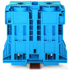 WAGO - 2-Leiter-Durchgangsklemme, 185mm², seitliche Beschriftungsaufnahmen, blau