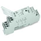 WAGO - Relaismodul, Eingangsnennspannung DC24V, 2 Wechsler, grau