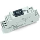 WAGO - Relaismodul, Eingangsnennspannung DC24V, 1 Schließer, grau