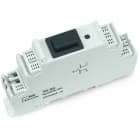 WAGO - Schaltermodul, mit Taster rastend, Schaltspannung AC250V
