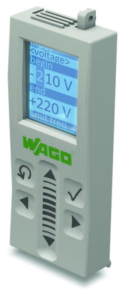 WAGO - Konfigurationsdisplay