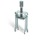 WAGO - Schirmklemmbügel, 27mm breit, kontaktierbarer Schirmdurchmesser, silberfarben