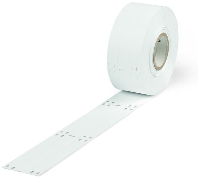 WAGO - Kabelbündelmarkierer, für Smart Printer, für die Verwendung mit Kabelbindern, weiß