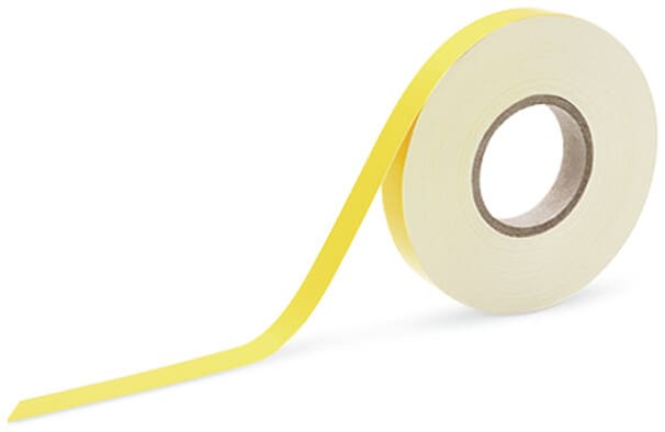 WAGO - Beschriftungsstreifen, für Smart Printer, permanent klebend, gelb