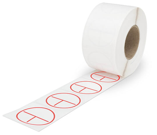 WAGO - Etiketten, für Smart Printer, permanent klebend, weiß