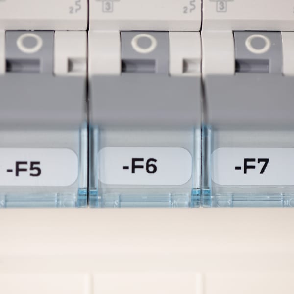 WAGO - Etiketten, für Smart Printer, permanent klebend, weiß