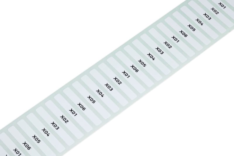 WAGO - Etiketten, für Smart Printer, 5x35mm, weiß