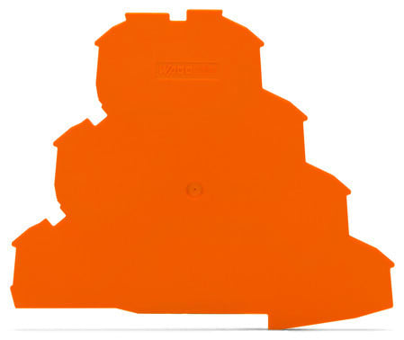 WAGO - Abschluss- und Zwischenplatte, 1mm dick, orange