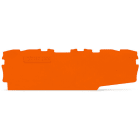 WAGO - Abschluss- und Zwischenplatte, 0,7mm dick, orange