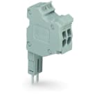 WAGO - Modularer TOPJOB®S-Steckverbinder, anreihbar, für Brückerschlitze, grau