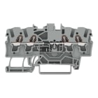 WAGO - Bauelementklemme, 4 Leiter, mit Diode 1N4007, grau